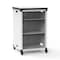 Luxor Modular Classroom Bookshelf - Narrow Module with Casters and Tabletop MBSCB01 - alternate 1